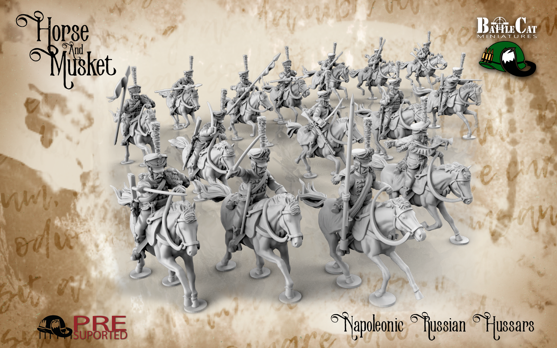 1812 Russian hussars